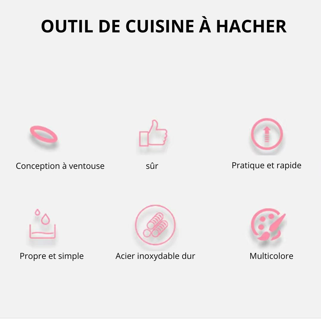 Fini les heures à râper et couper… Tournez la manivelle et c’est prêt !